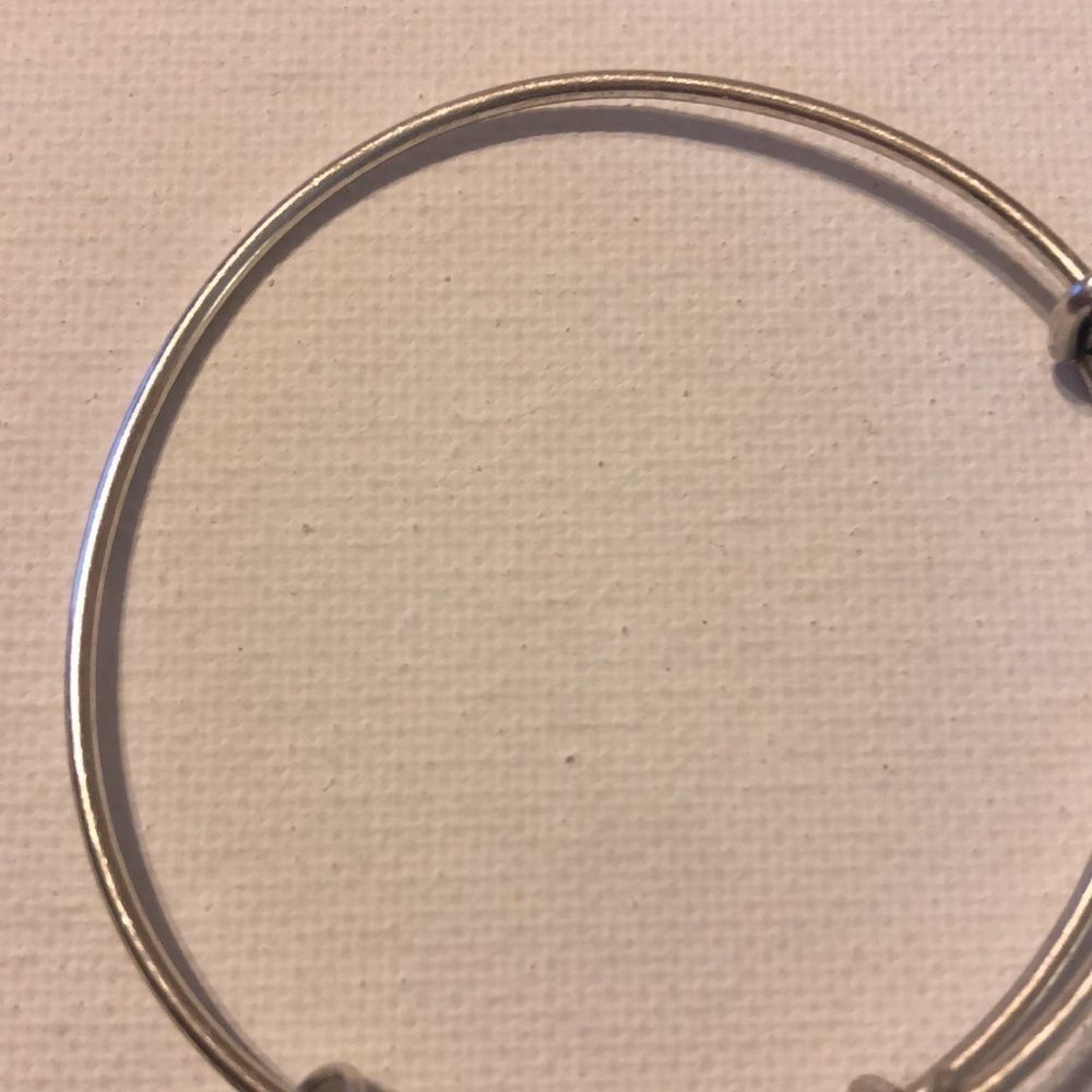 Alex And Ani "S" Initial Bangle - image 6